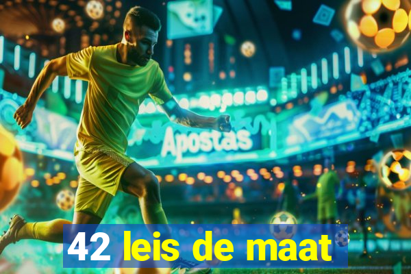 42 leis de maat